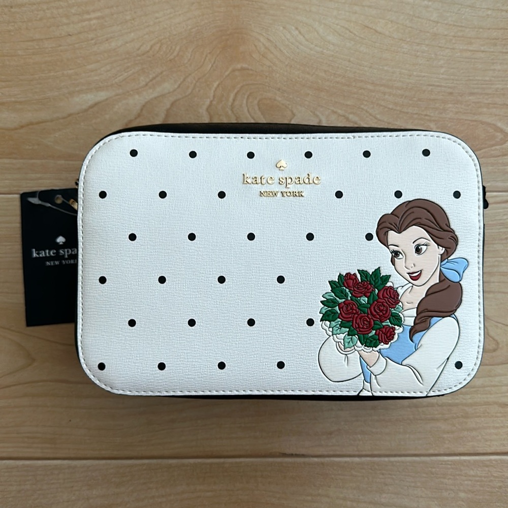 Kate Spade x Disney Beauty and the Beast Belle Crossbody Camera Bag